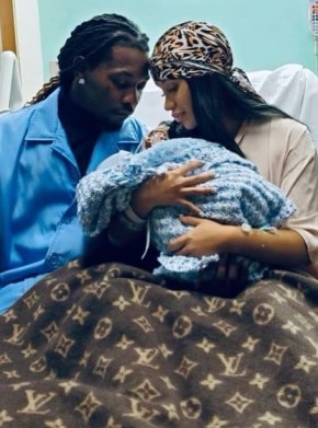 Рапърката Карди Би и съпругът ѝ Офсет от хип хоп триото